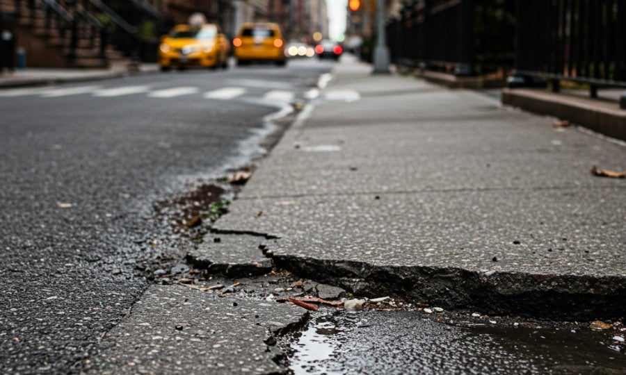 Injured on an NYC Sidewalk